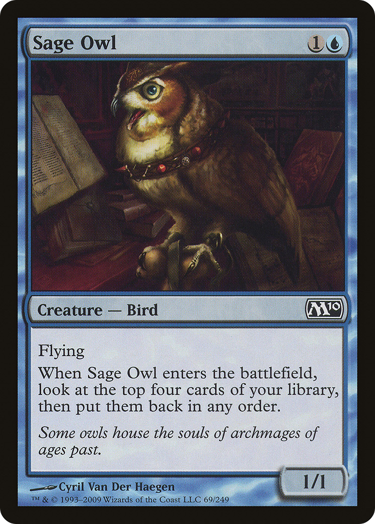 Sage Owl - Foil