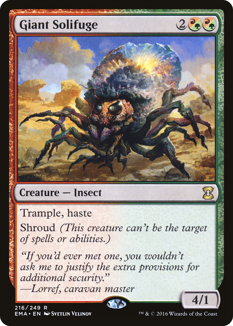 Giant Solifuge - Foil