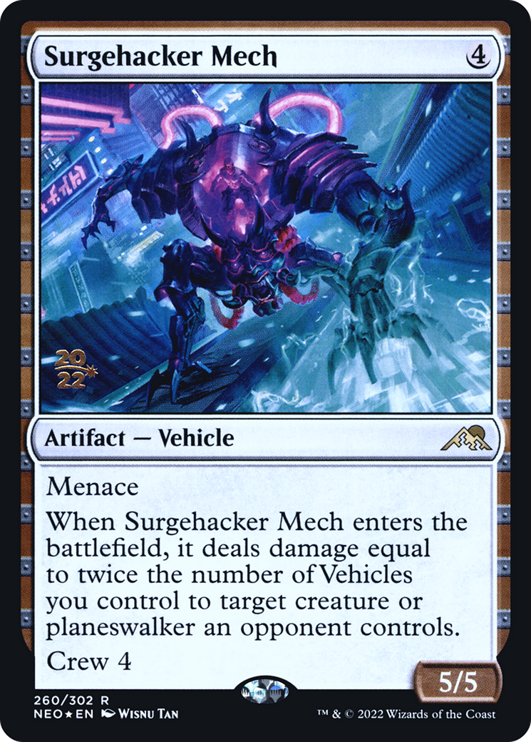 Surgehacker Mech (260) (Prerelease) - Foil