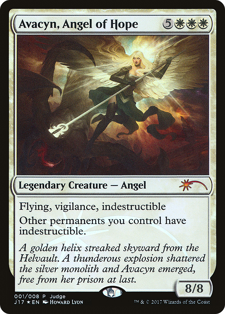 Avacyn, Angel of Hope (001) (Judge) - Foil