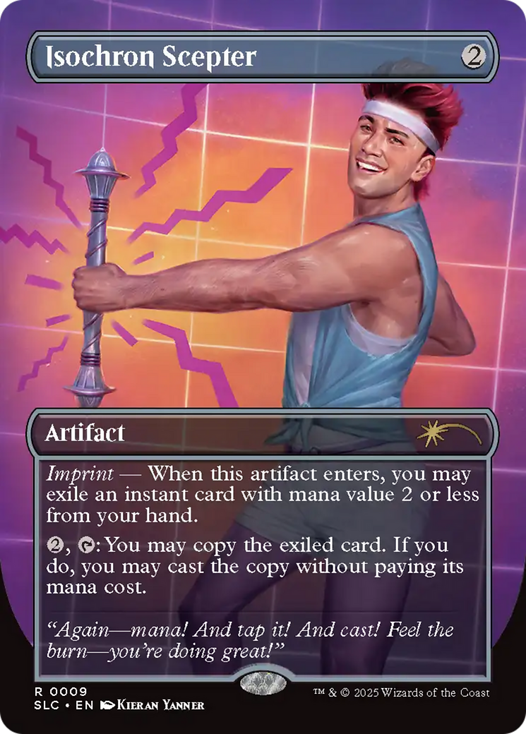Isochron Scepter (0009) (Borderless) - Foil slc