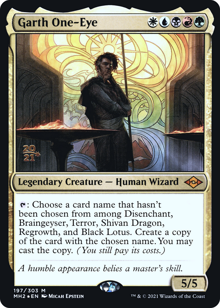 Garth One-Eye (197) (Prerelease) - Foil