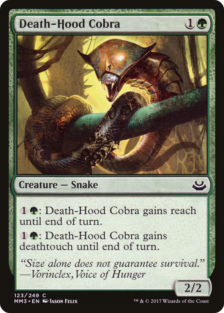 Death-Hood Cobra - Foil