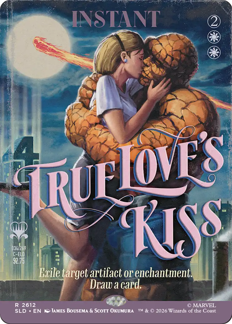 True Love's Kiss (2612) (Showcase) (SLD) - Foil