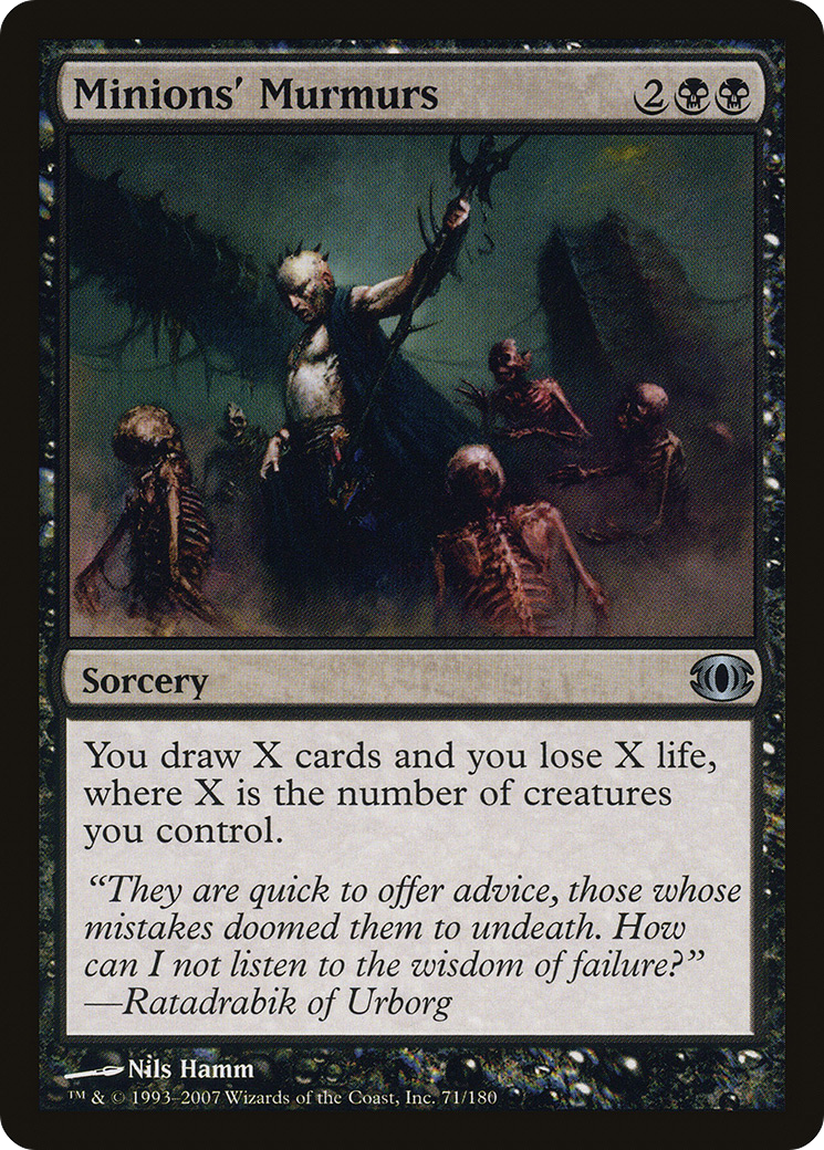 Minions' Murmurs - Foil