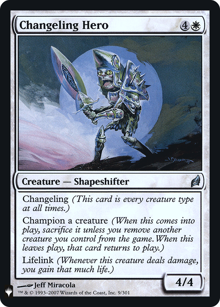 Changeling Hero - Foil