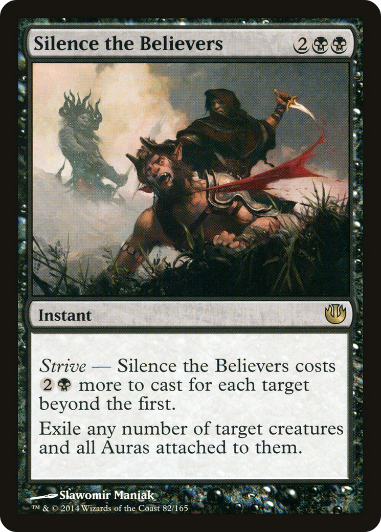 Silence the Believers - Foil
