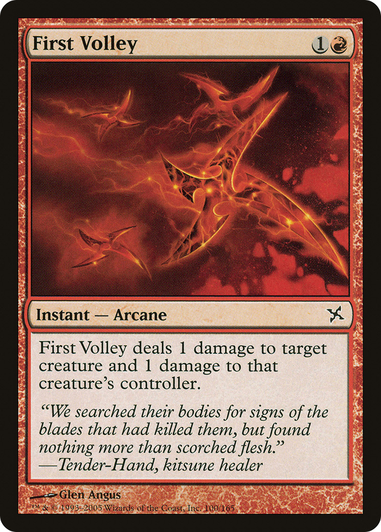 First Volley - Foil