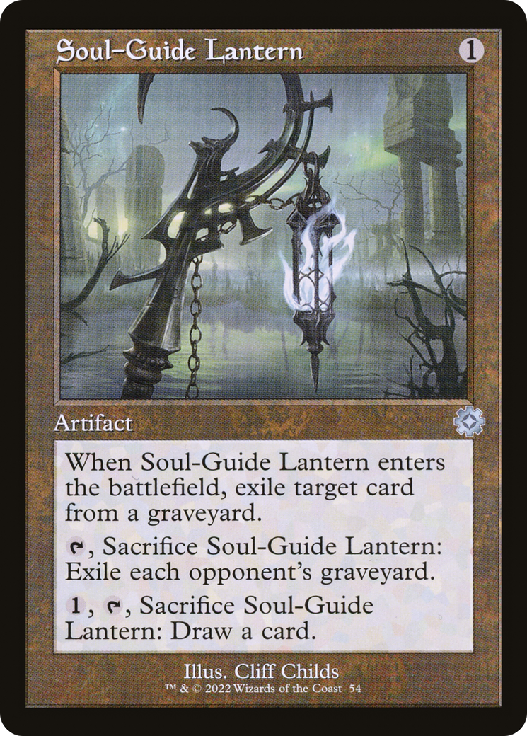 Soul-Guide Lantern (054) (Retro Frame) - Foil