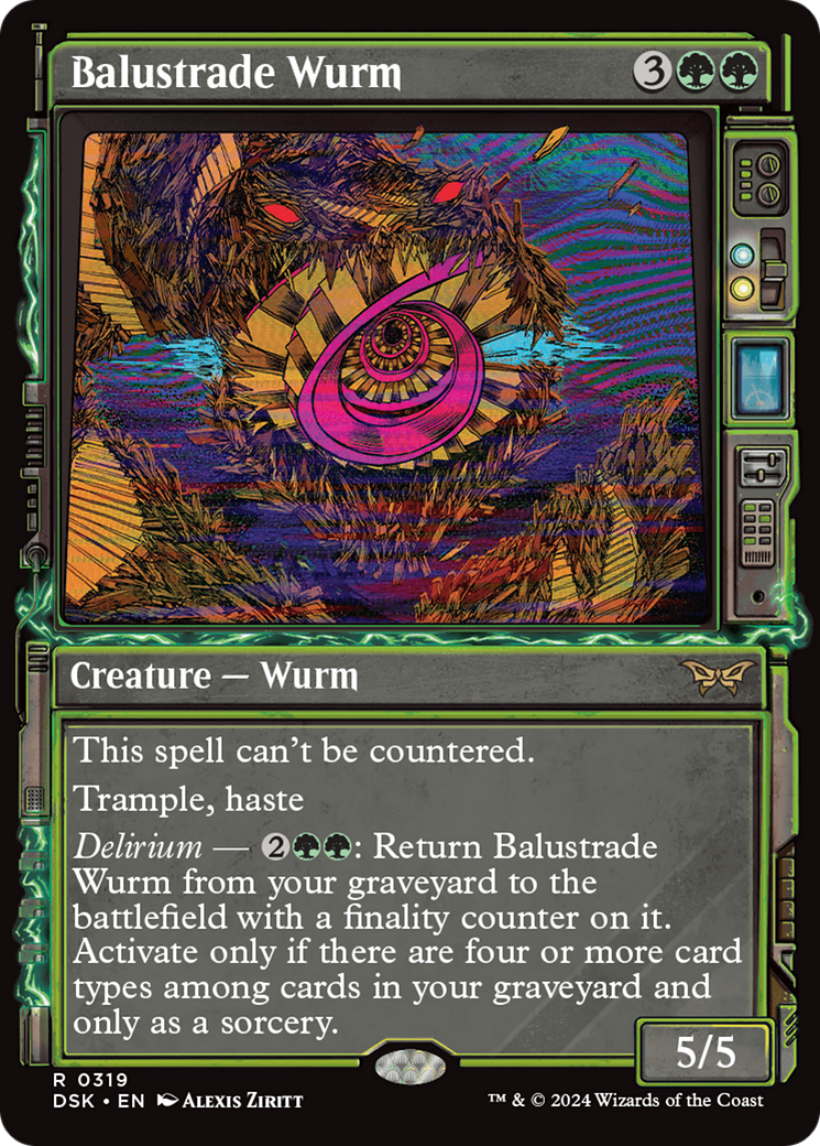 Balustrade Wurm (0319) (Showcase) - Foil