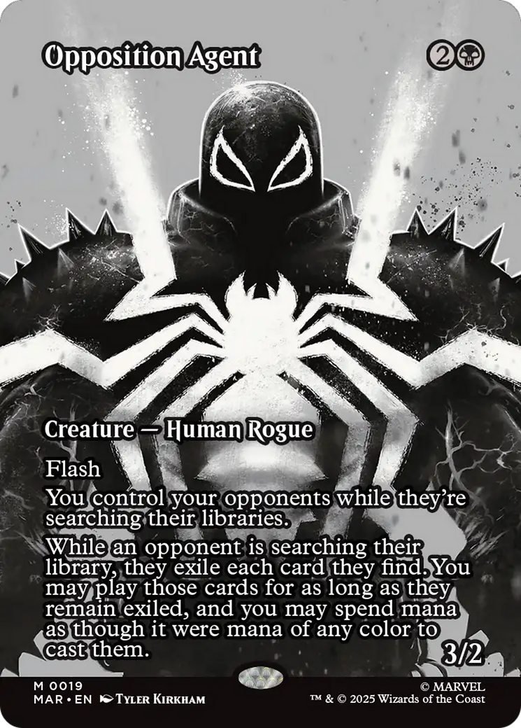 Opposition Agent (0019) (Borderless) - Foil