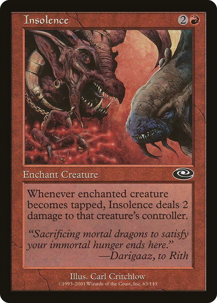 Insolence - Foil
