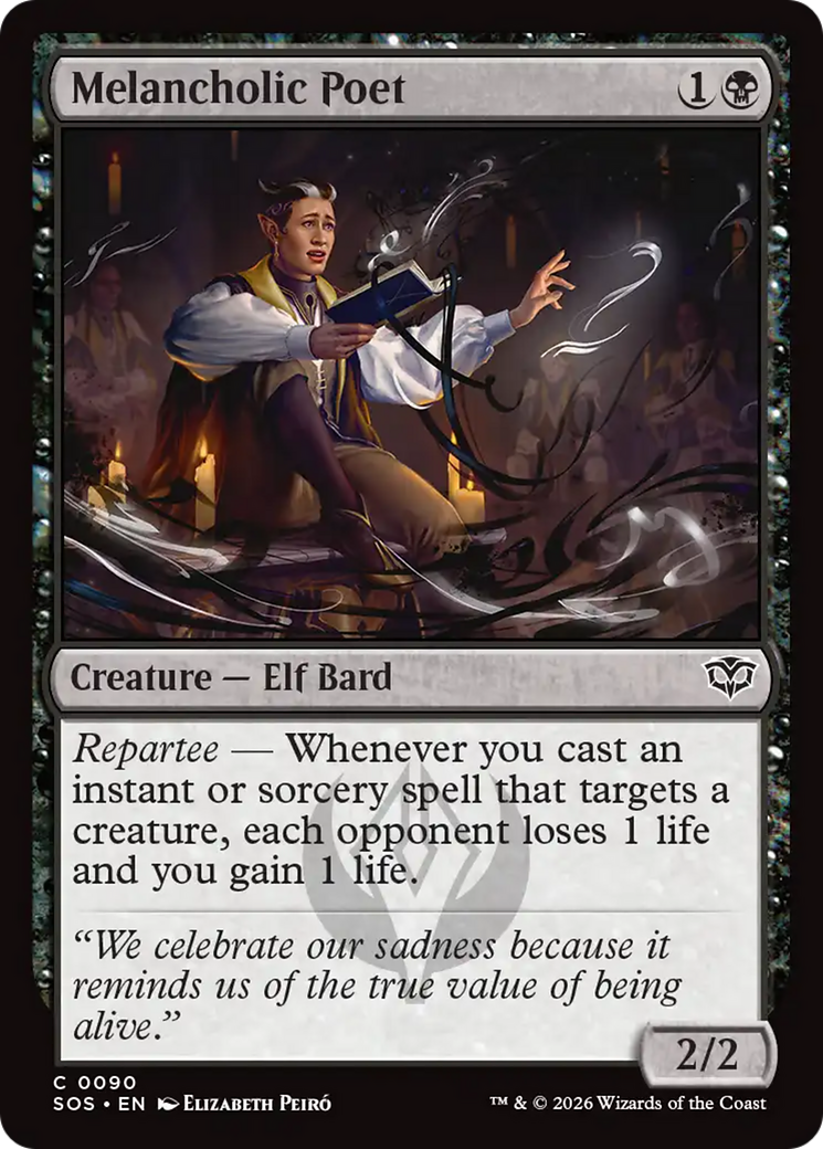 Melancholic Poet (SOS) - Foil