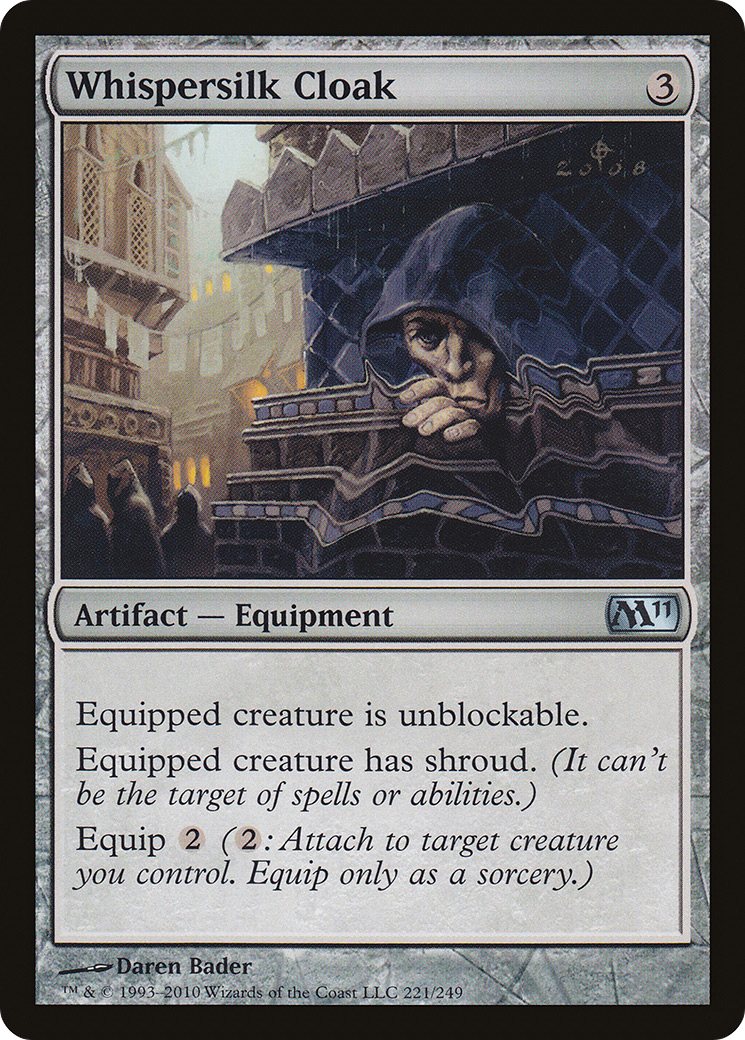 Whispersilk Cloak - Foil