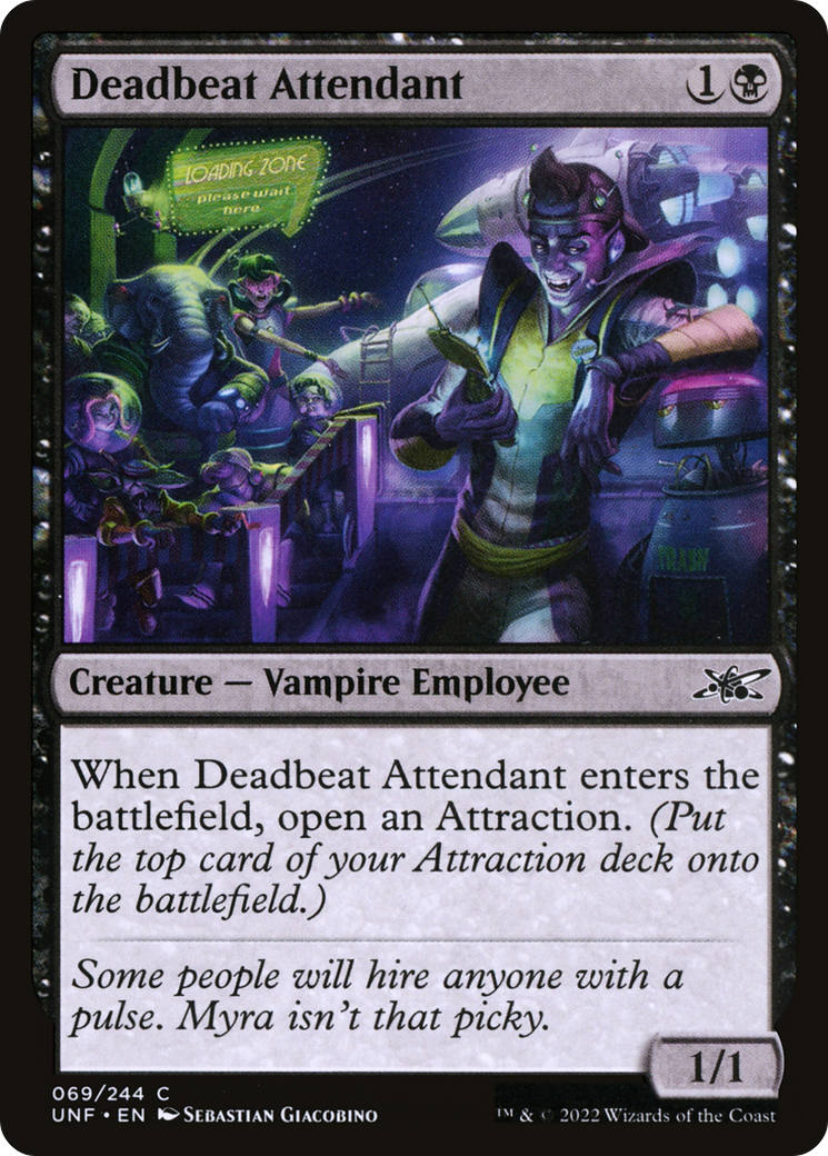 Deadbeat Attendant - Foil