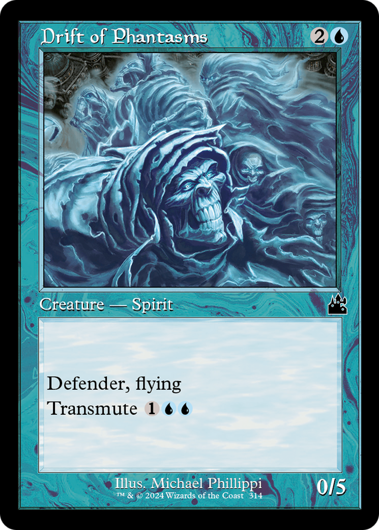 Drift of Phantasms (0314) (Retro Frame) - Foil