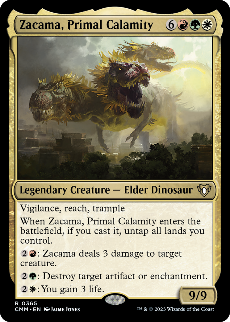Zacama, Primal Calamity - Foil