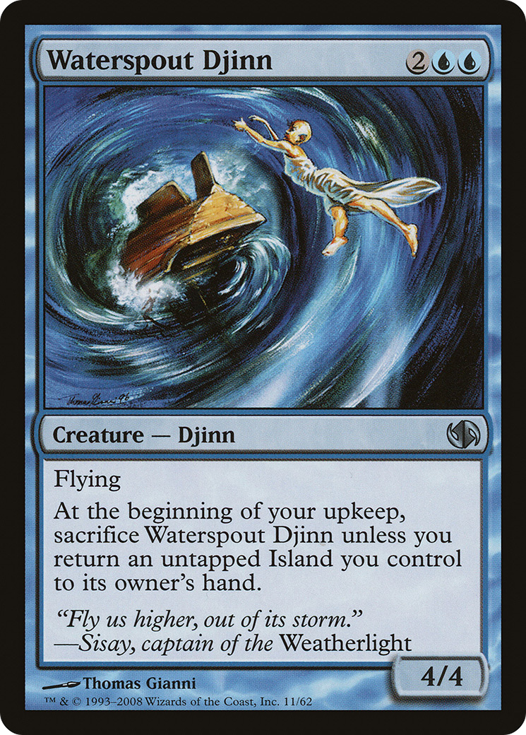 Waterspout Djinn (Japanese) (DD2)