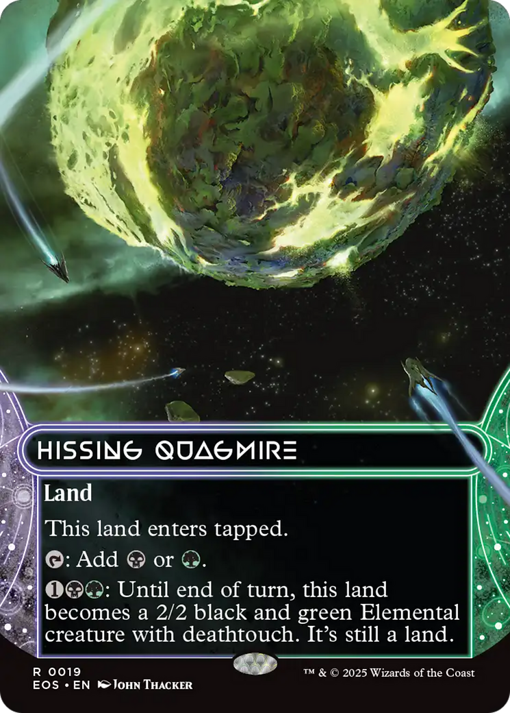 Hissing Quagmire (0019) (Borderless) - Foil