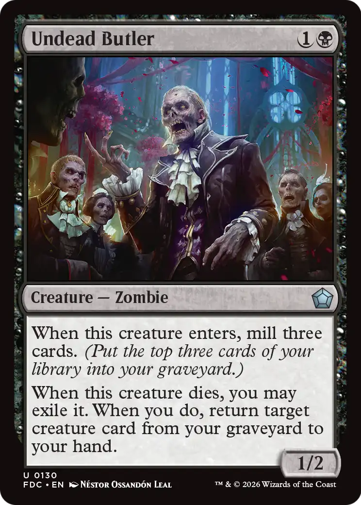 Undead Butler (FDC)