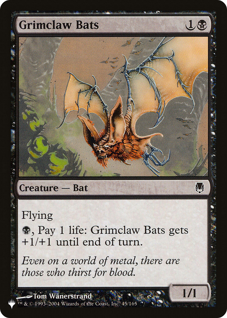Grimclaw Bats (DST-45) (PLST)