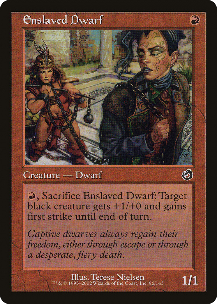 Enslaved Dwarf - Foil