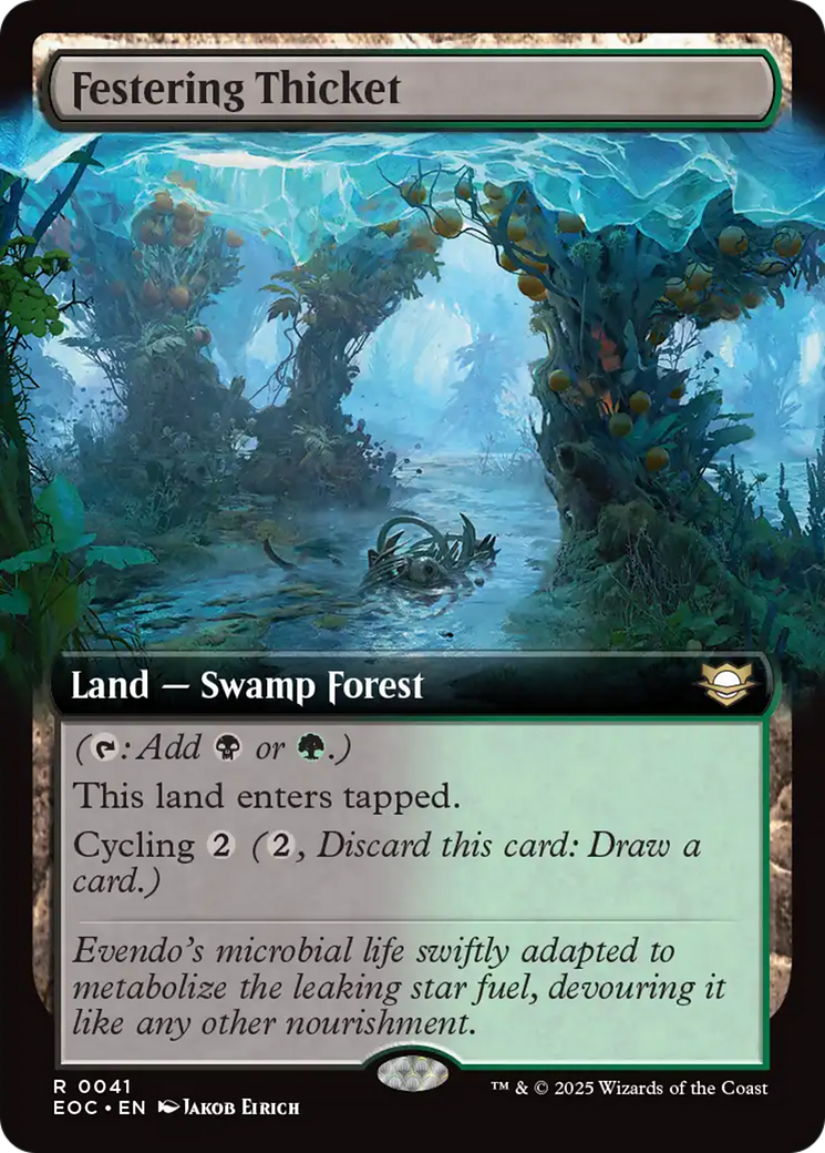 Festering Thicket (0041) (Extended Art)