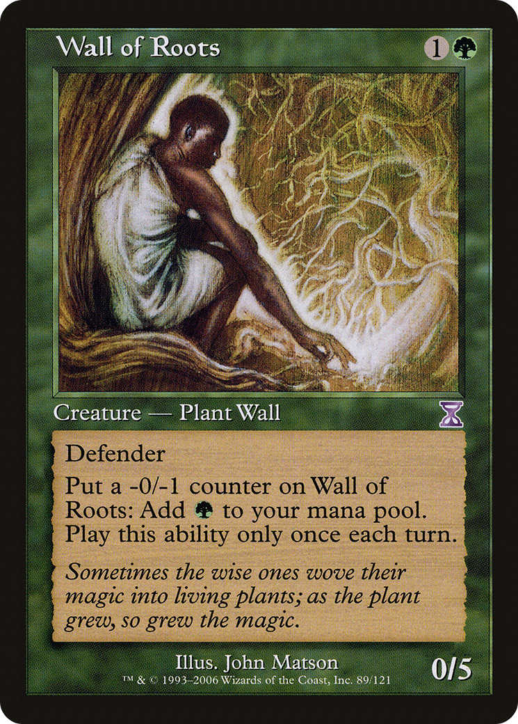 Wall of Roots - Foil