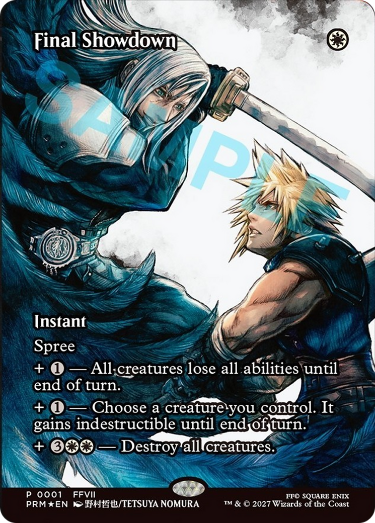 Final Showdown (0001) (Showcase) (PMEI) - Foil