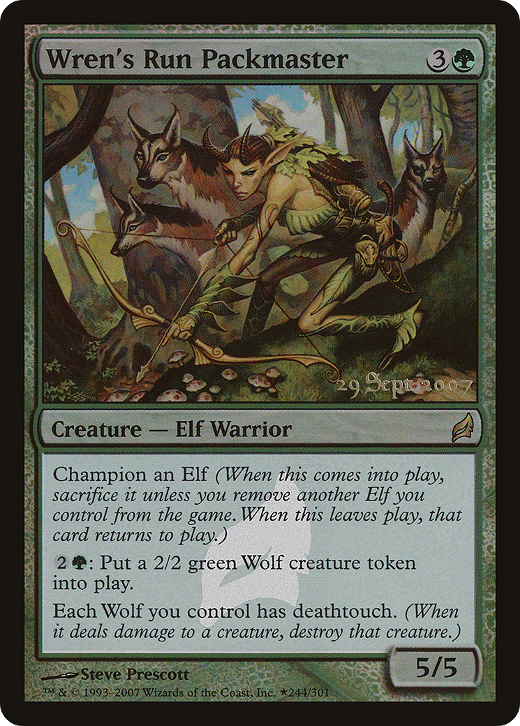 Wren's Run Packmaster (244) (Prerelease) - Foil
