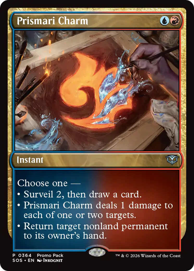 Prismari Charm (0364) (Promo Pack) (SOS) - Foil