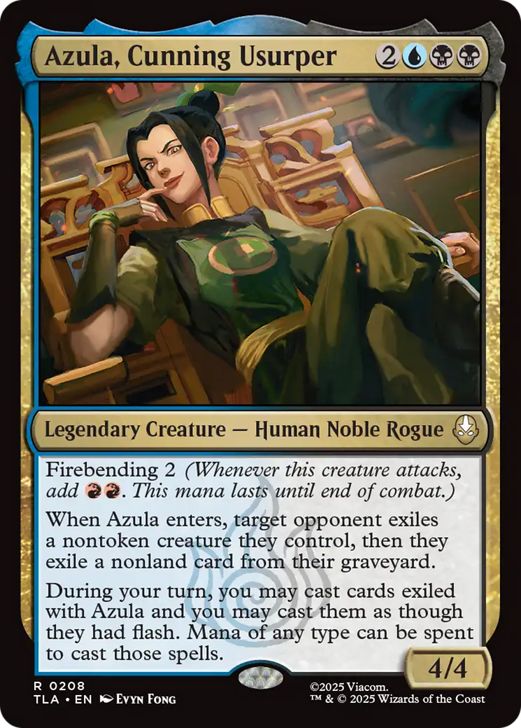 Azula, Cunning Usurper - Foil tla