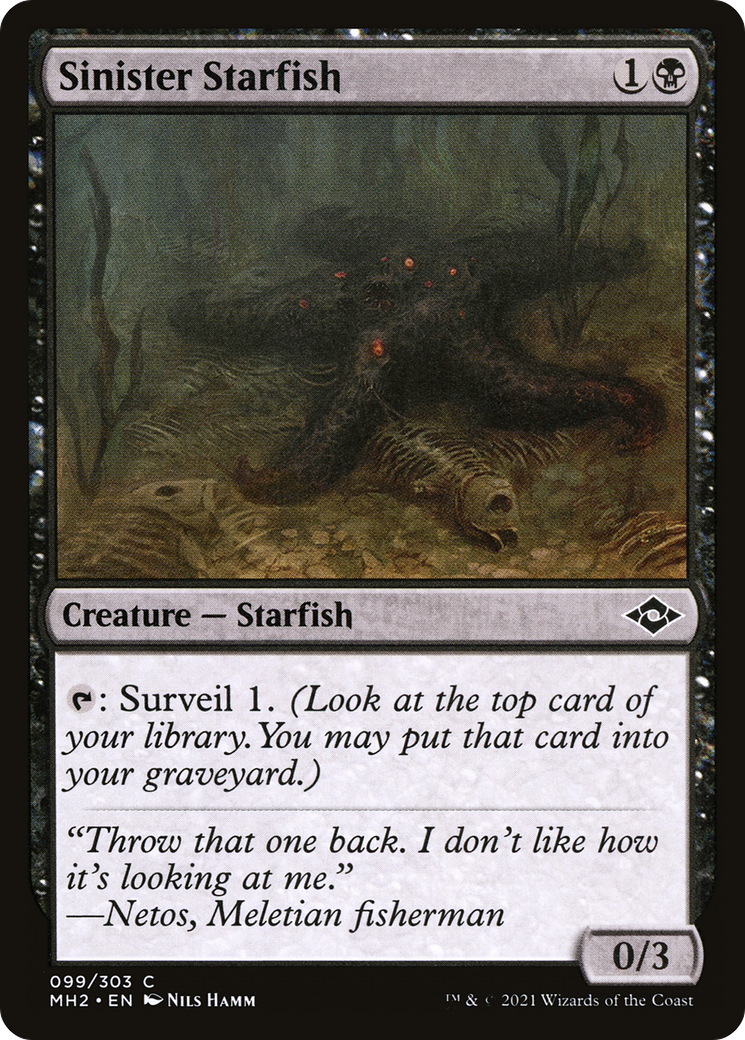 Sinister Starfish - Foil