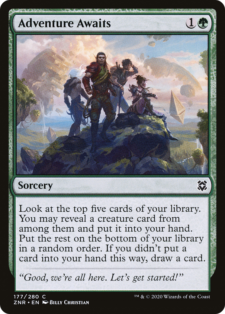 Adventure Awaits - Foil