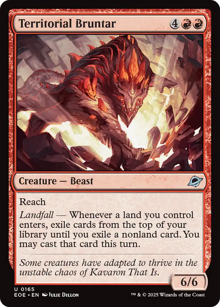 Territorial Bruntar - Foil