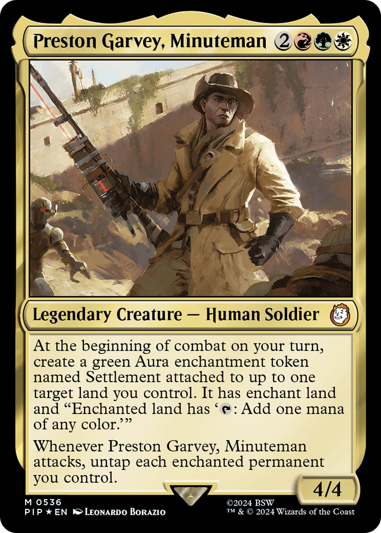 Preston Garvey, Minuteman (0536) - Surge Foil