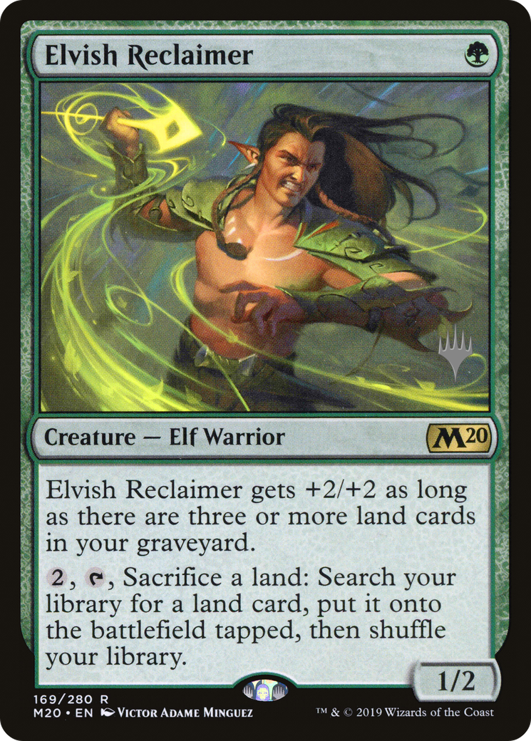 Elvish Reclaimer (169) (Promo Pack) - Foil