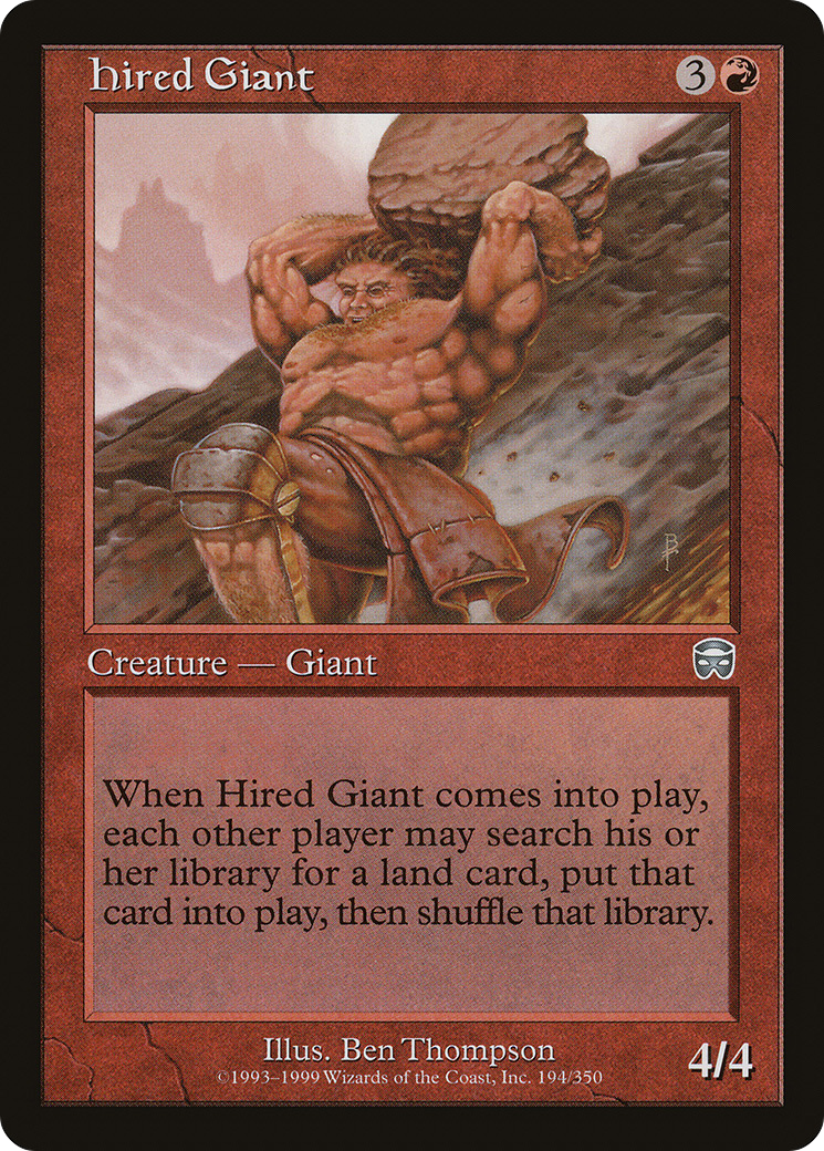 Hired Giant - Foil