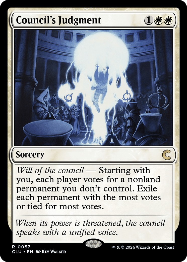 Council's Judgment