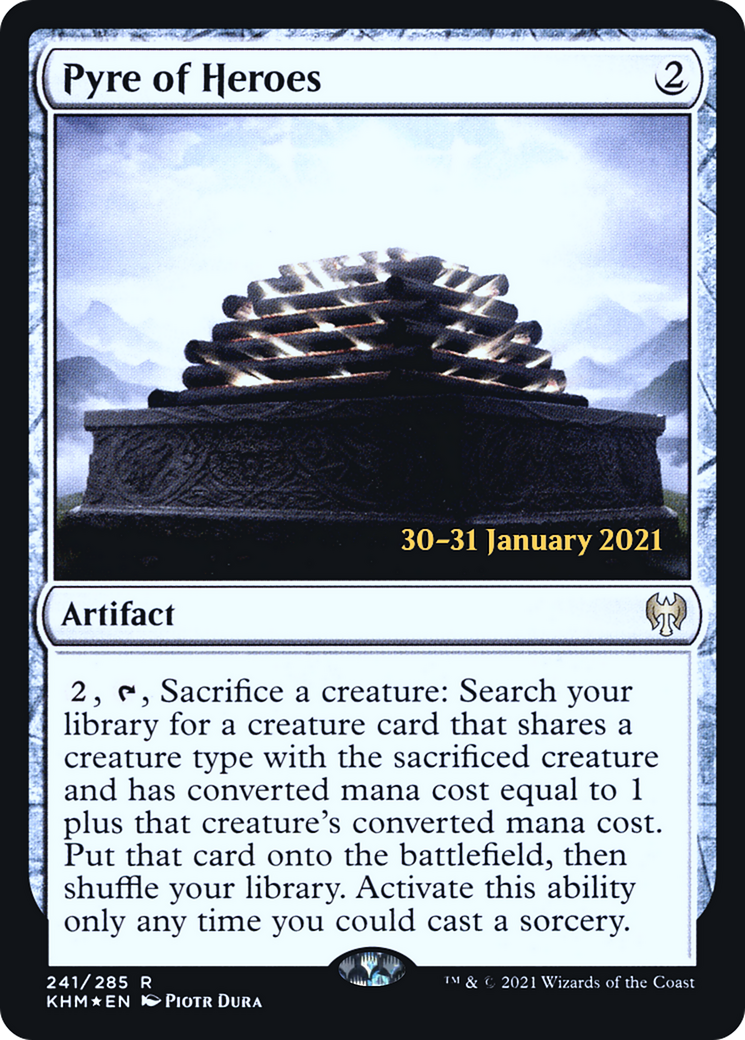 Pyre of Heroes (241) (Prerelease) - Foil