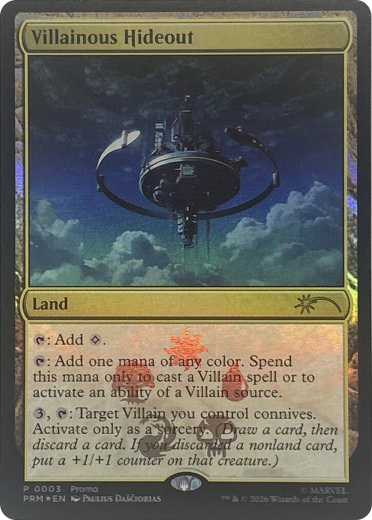 Villainous Hideout (0003) (Promo) (PMEI) - Foil