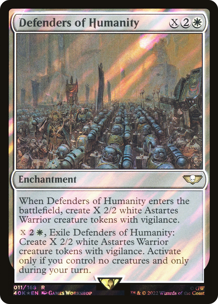 Defenders of Humanity - Surge Foil