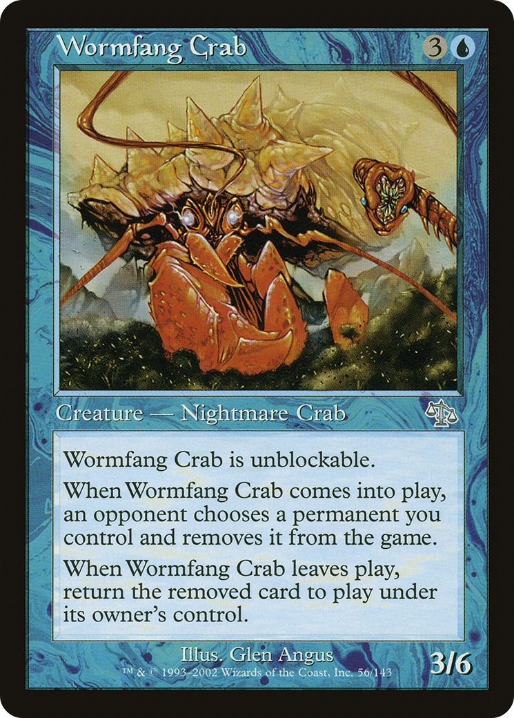 Wormfang Crab - Foil