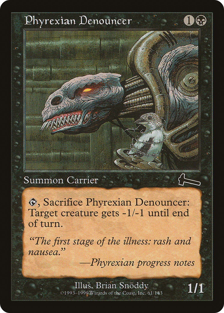 Phyrexian Denouncer - Foil