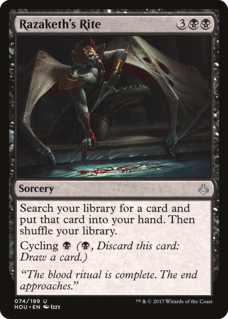 Razaketh's Rite - Foil
