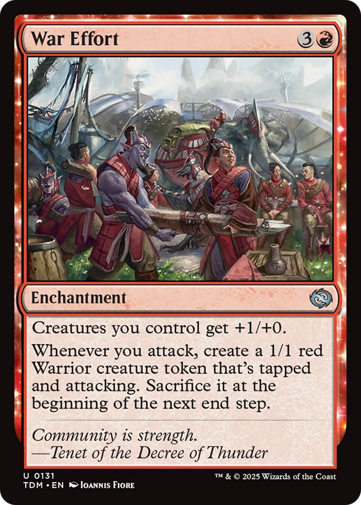 War Effort - Foil