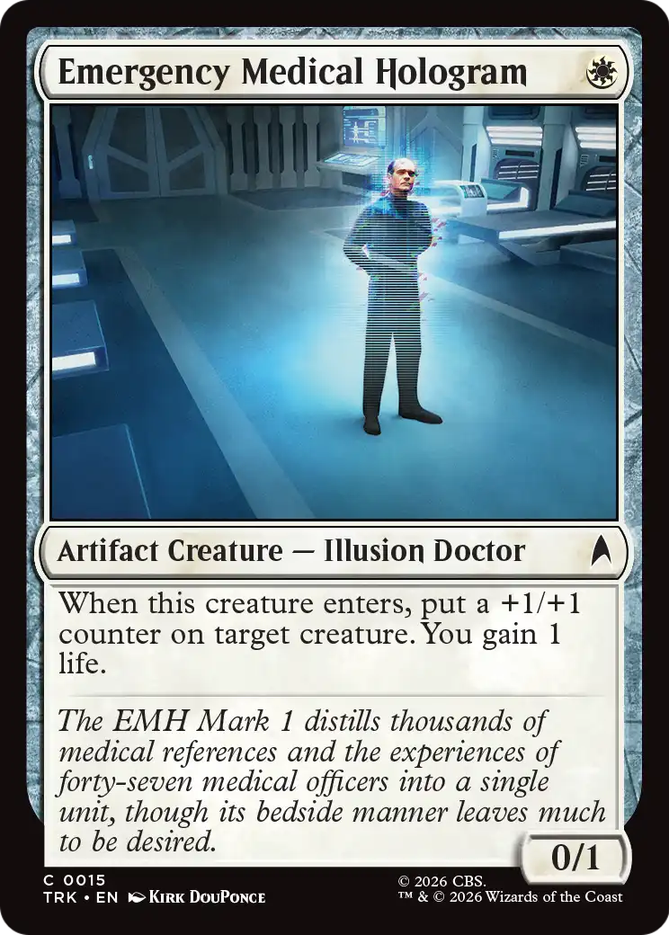 Emergency Medical Hologram (TRK) - Foil