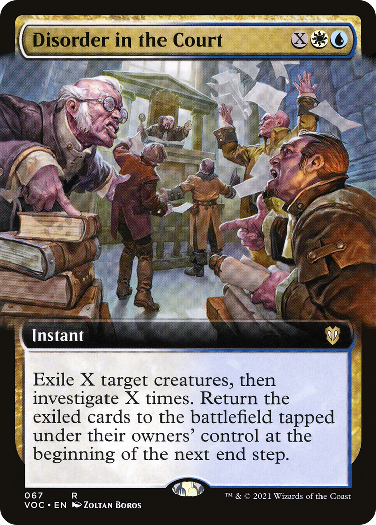Disorder in the Court (067) (Extended Art)