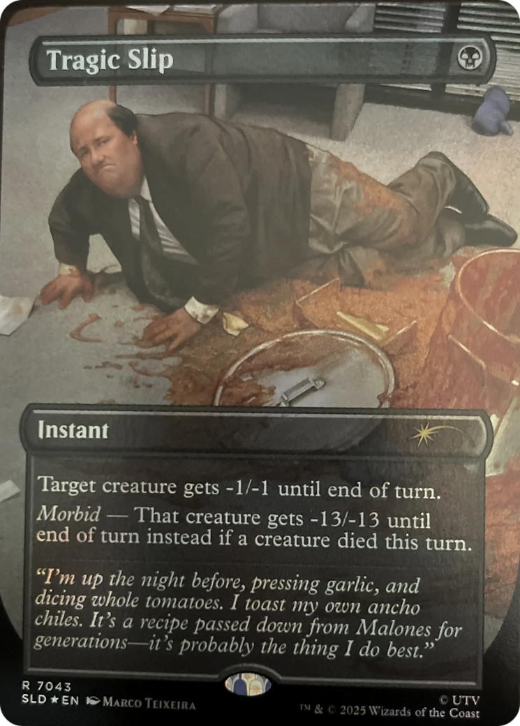 Tragic Slip (7043) (Borderless) - Foil sld