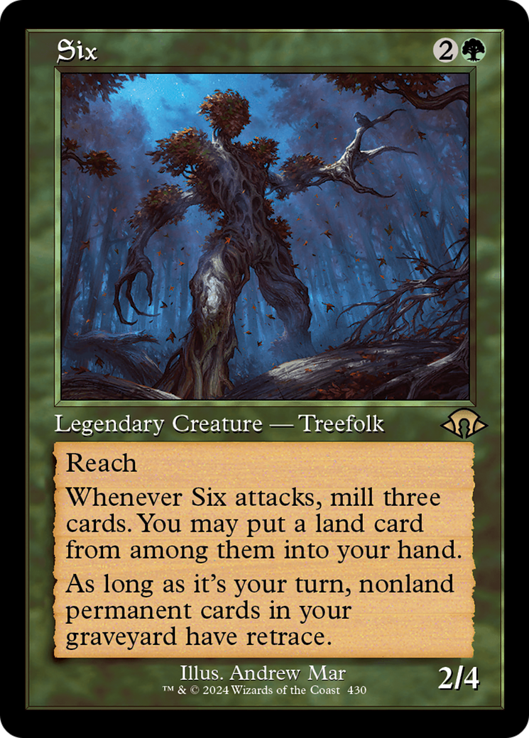 Six (0430) (Retro Frame) - Foil